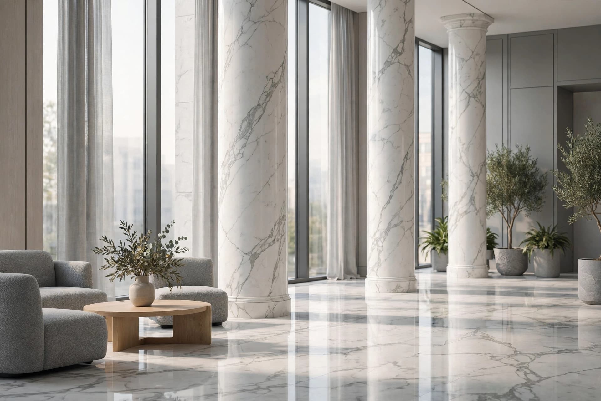 Marble Foyer