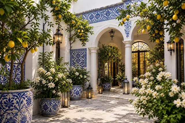 Talavera Azul